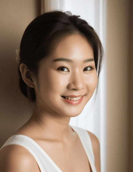 Meet Japanese girls online CTA portrait with a subtle dating atmosphere