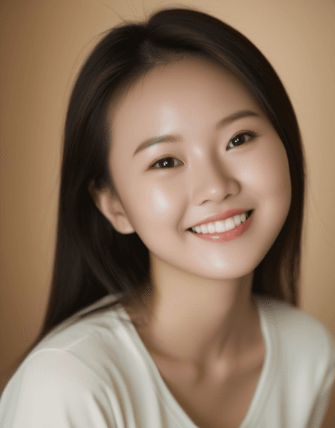 Chinese girls online chat CTA portrait with a subtle dating atmosphere